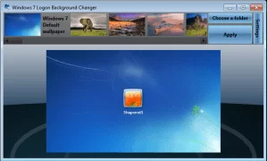 customizing windows logon screen