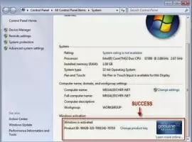 windows 7 product key