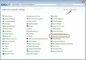 Changing DNS address