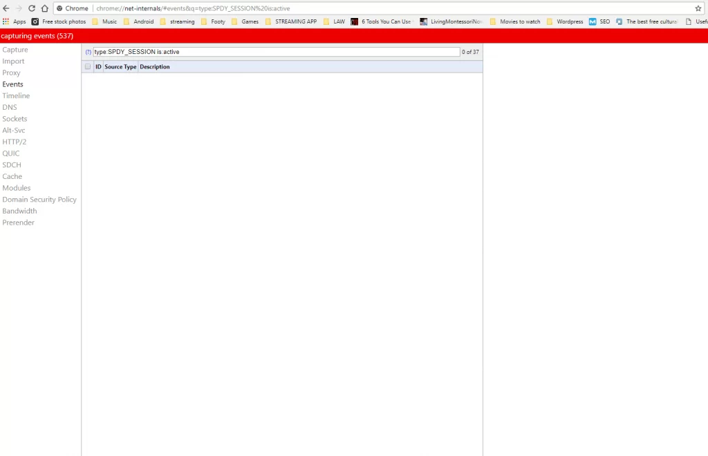 entering address on google chrome
