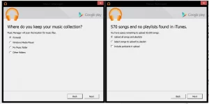 Transfer music