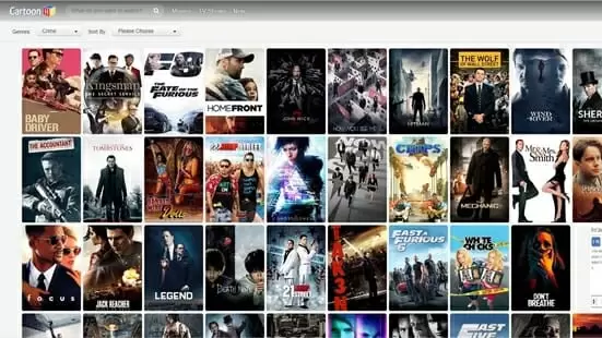 CartoonHD.Online - User Interface