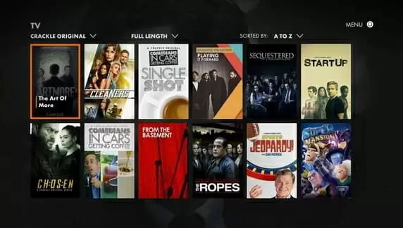 Crackle - User Interface