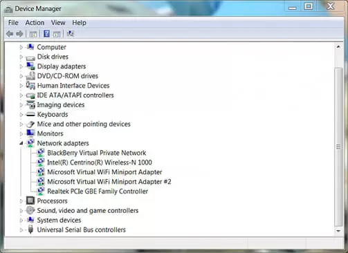 device manager