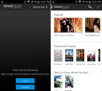 SNAGFILMS UI