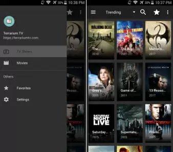 TERRARIUM TV UI