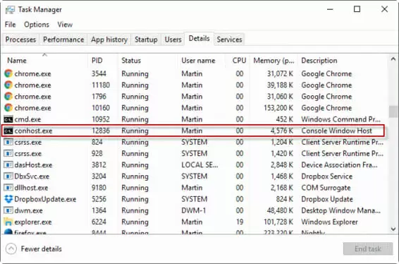 conhost.exe