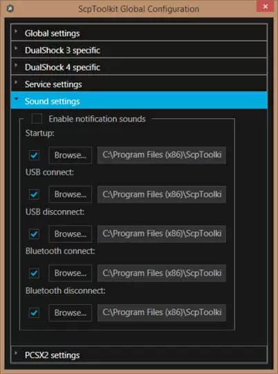 scptoolkit global configuration