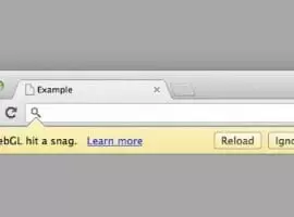 WebGL hit a snag