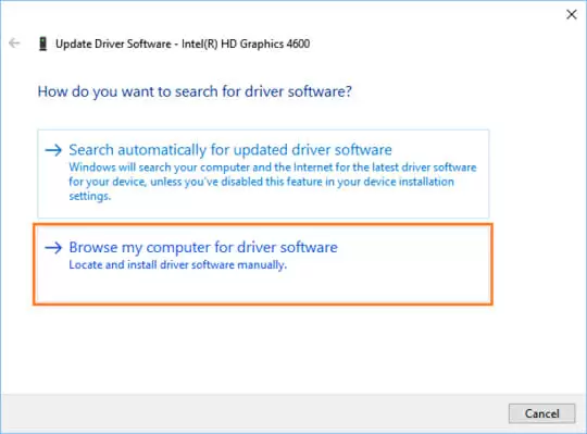 update driver software