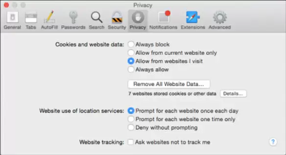 Clearing Cache on Google Chrome