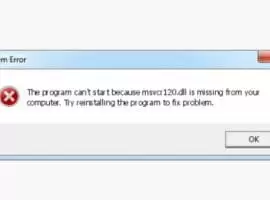 Msvcr120.dll is Missing