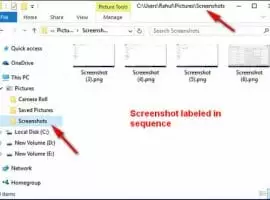 how to take screenshots in windows