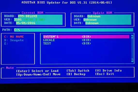 Updating BIOS Updating BIOS