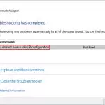 wifi doesn't have a valid ip configuration