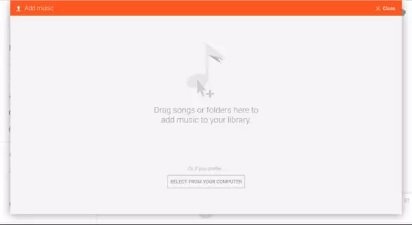 Uploading Music