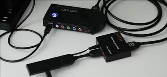 connecting hdcp spliter