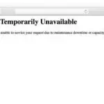 http error 503