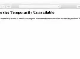 http error 503