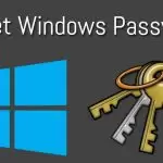 Windows password recovery