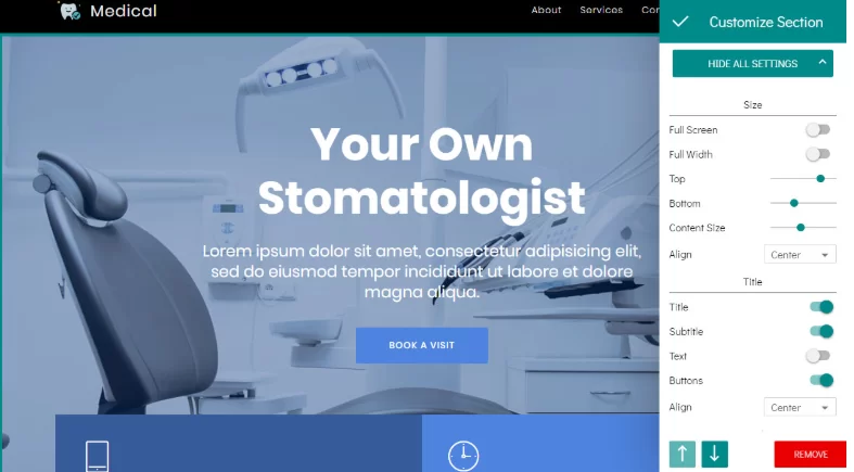 Design your website