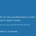 DPC-Watchdog-Violation-Error