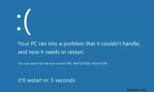 DPC-Watchdog-Violation-Error