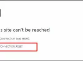 Err-Connection-Reset